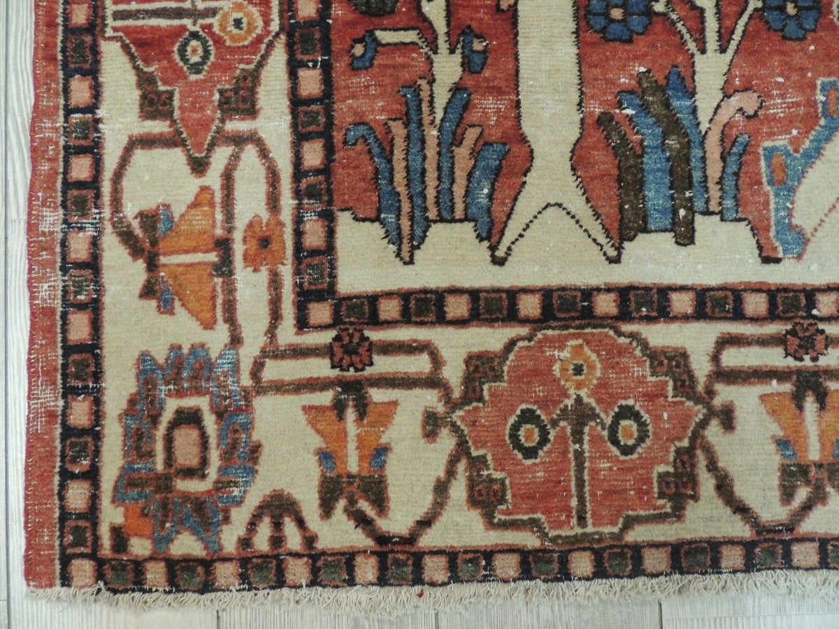 Exquisite Distressed Fine Persian Area Rug 5x7 Ft by Rugistan - product image 2 for Resin Society
