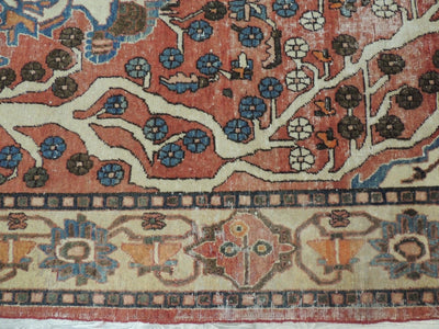 Exquisite Distressed Fine Persian Area Rug 5x7 Ft by Rugistan - product image 12 for Resin Society