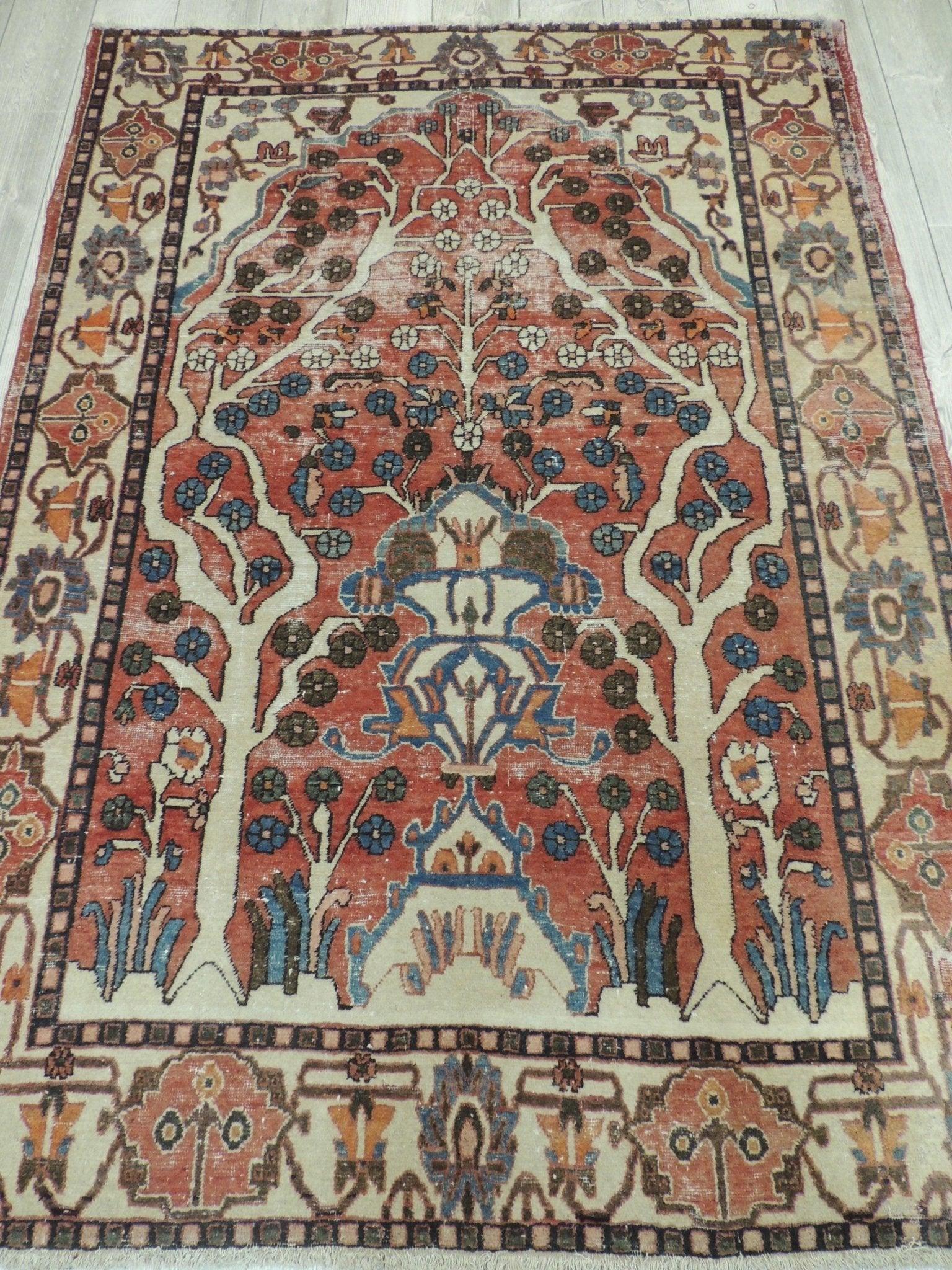 Exquisite Distressed Fine Persian Area Rug 5x7 Ft by Rugistan - product image 5 for Resin Society