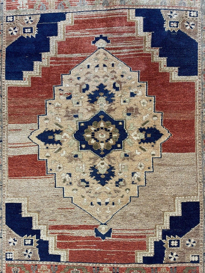 Exquisite handmade oushak rug 3'7''x5' by Rugistan - product image 2 for Resin Society