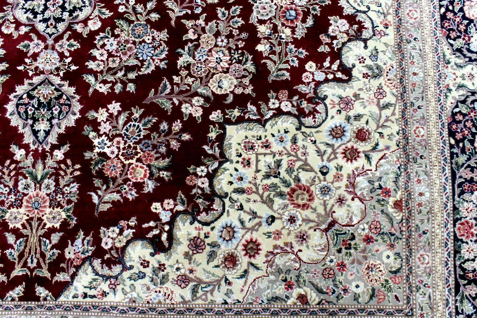 Exquisite Mint Hand-Knotted Peshawar Oriental Wool Rug – 9' x 12' by Rugistan - product image 10 for Resin Society