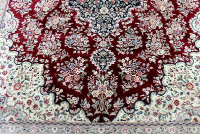Exquisite Mint Hand-Knotted Peshawar Oriental Wool Rug – 9' x 12' by Rugistan - product image 11 for Resin Society