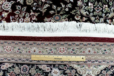 Exquisite Mint Hand-Knotted Peshawar Oriental Wool Rug – 9' x 12' by Rugistan - product image 14 for Resin Society