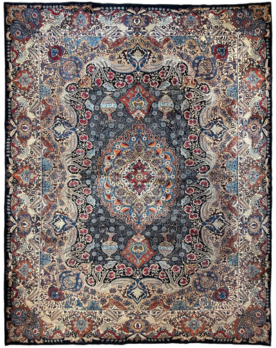 Exquisite Persian Kashmar Rug 9’11” x 13’3” by Rugistan - main product image for Resin Society