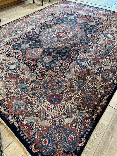 Exquisite Persian Kashmar Rug 9’11” x 13’3” by Rugistan - product image 10 for Resin Society