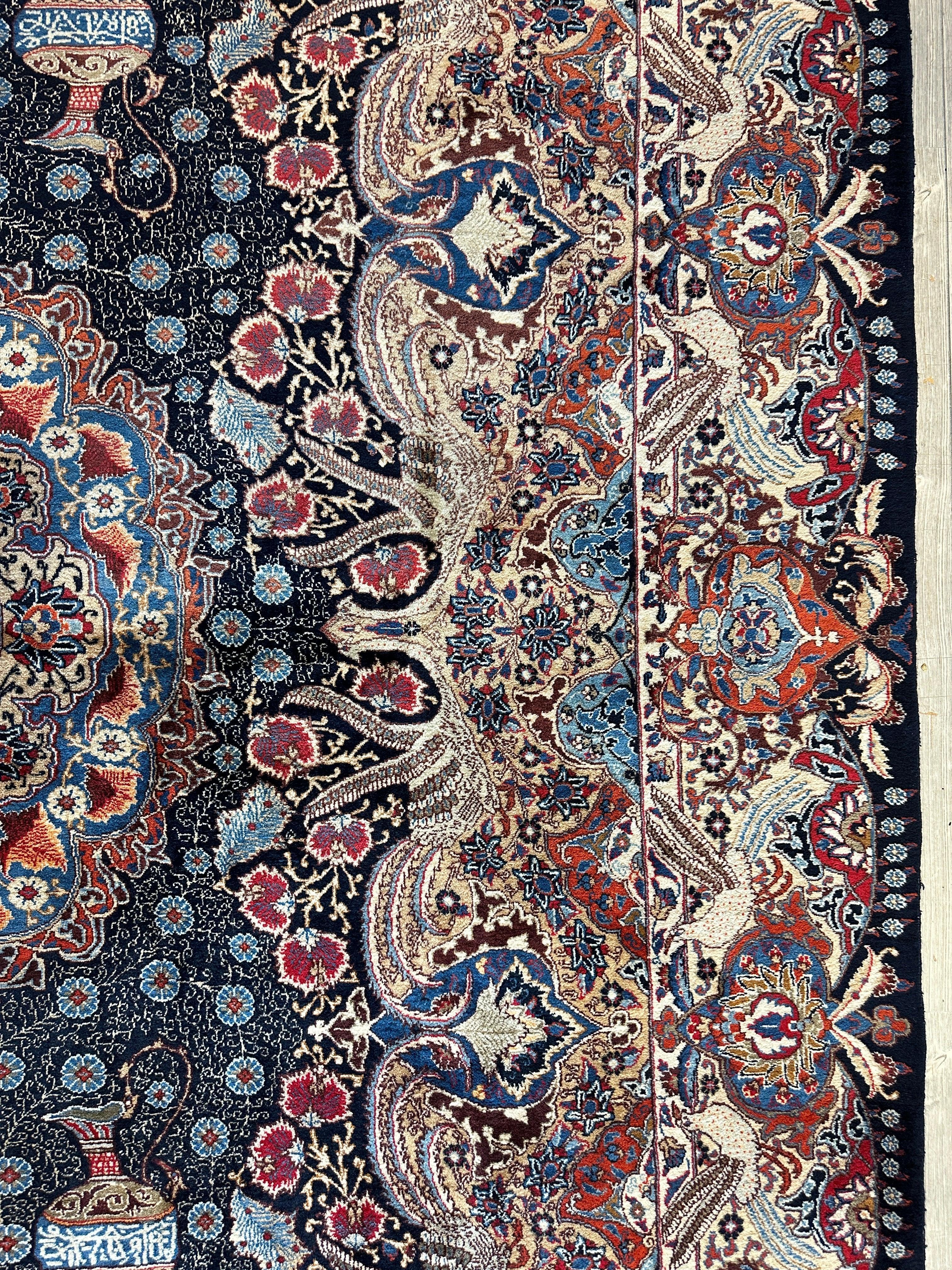 Exquisite Persian Kashmar Rug 9’11” x 13’3” by Rugistan - product image 17 for Resin Society