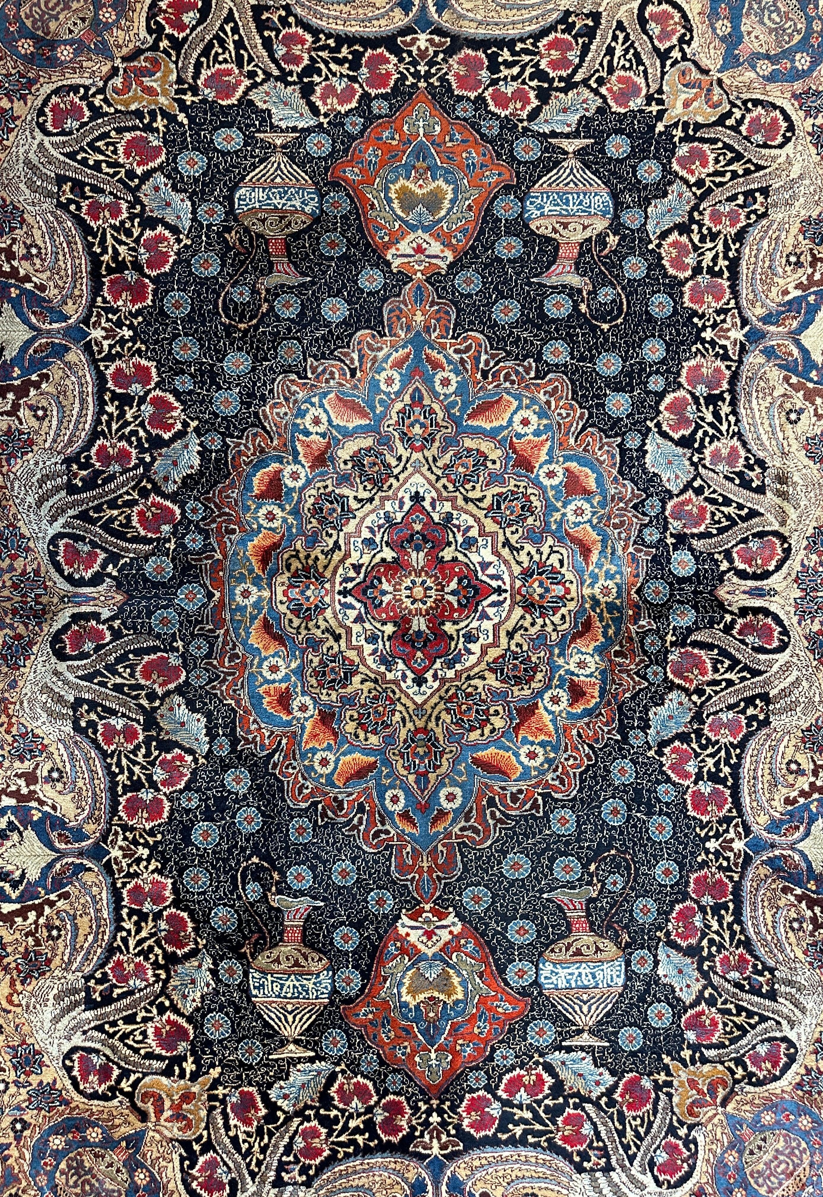 Exquisite Persian Kashmar Rug 9’11” x 13’3” by Rugistan - product image 4 for Resin Society