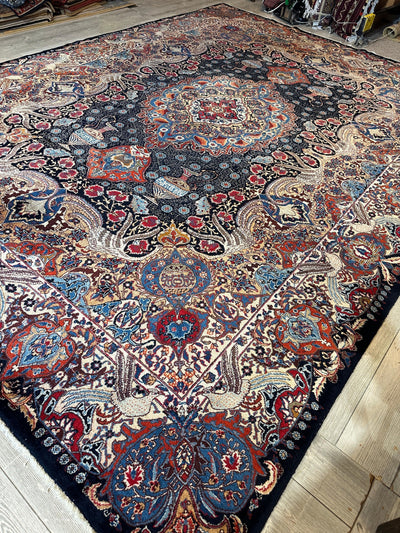 Exquisite Persian Kashmar Rug 9’11” x 13’3” by Rugistan - product image 8 for Resin Society