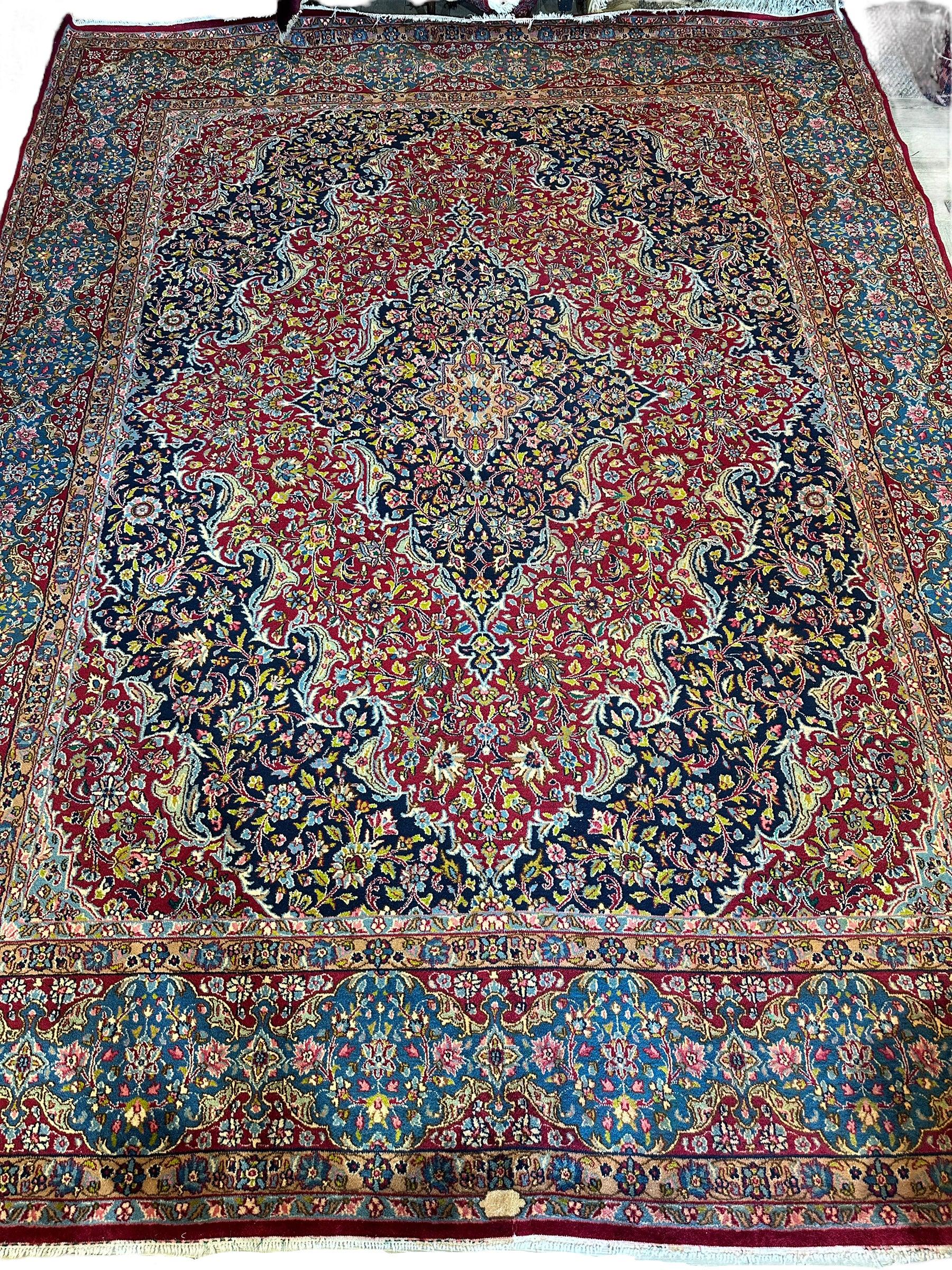Exquisite Persian Vintage Medalian Rug 10 x 13 by Rugistan - main product image for Resin Society