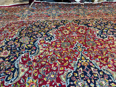 Exquisite Persian Vintage Medalian Rug 10 x 13 by Rugistan - product image 14 for Resin Society
