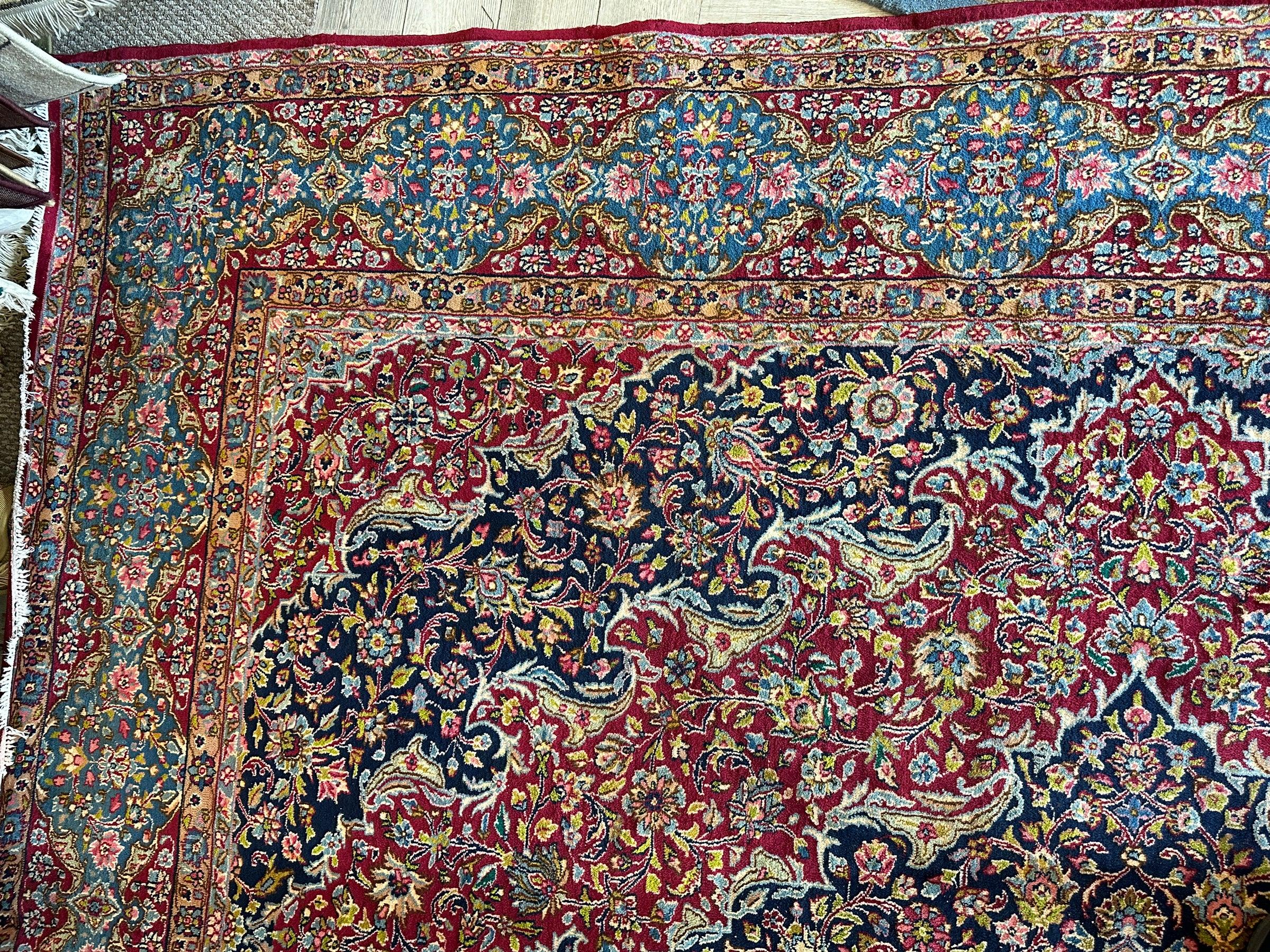 Exquisite Persian Vintage Medalian Rug 10 x 13 by Rugistan - product image 15 for Resin Society
