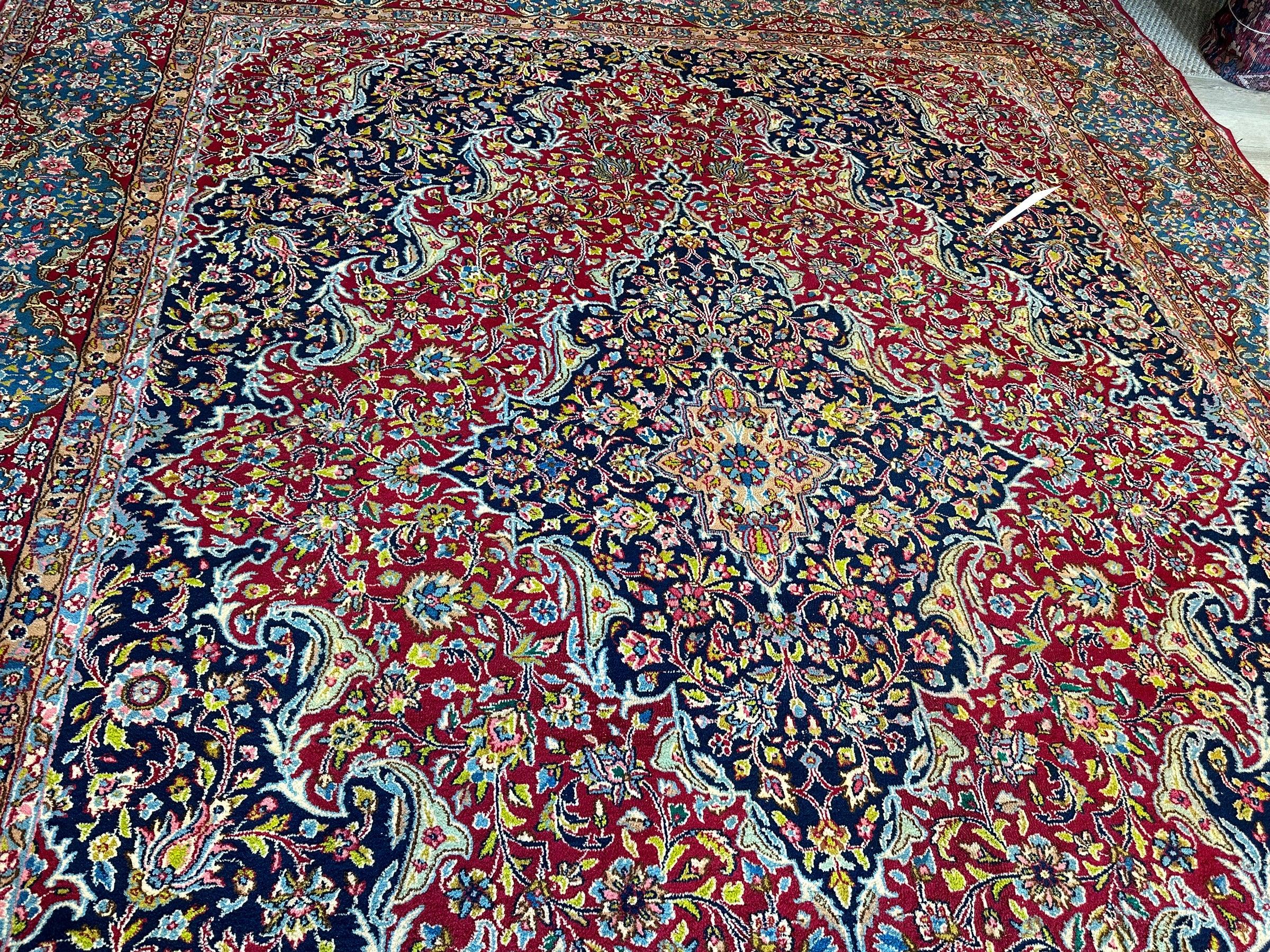 Exquisite Persian Vintage Medalian Rug 10 x 13 by Rugistan - product image 17 for Resin Society