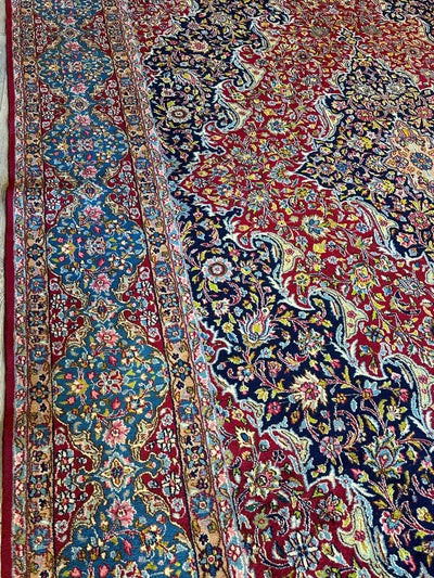 Exquisite Persian Vintage Medalian Rug 10 x 13 by Rugistan - product image 19 for Resin Society