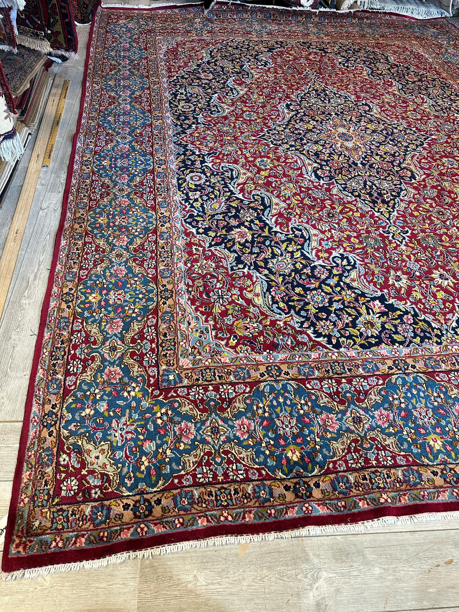 Exquisite Persian Vintage Medalian Rug 10 x 13 by Rugistan - product image 4 for Resin Society