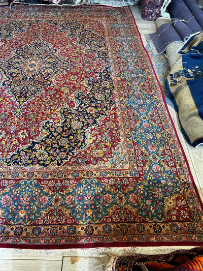 Exquisite Persian Vintage Medalian Rug 10 x 13 by Rugistan - product image 5 for Resin Society