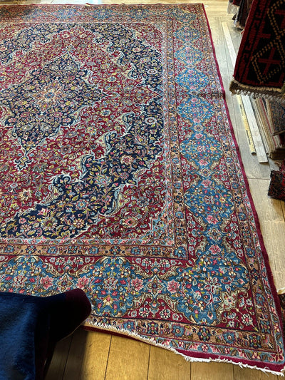 Exquisite Persian Vintage Medalian Rug 10 x 13 by Rugistan - product image 7 for Resin Society