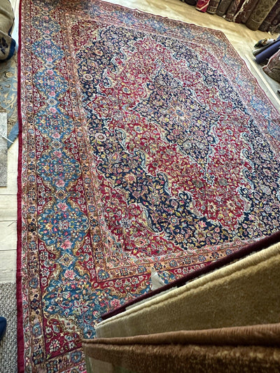 Exquisite Persian Vintage Medalian Rug 10 x 13 by Rugistan - product image 8 for Resin Society