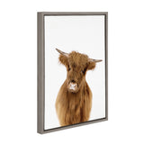 Sylvie Animal Studio Highland Framed Canvas by kateandlaurel - product image 2 for Resin Society