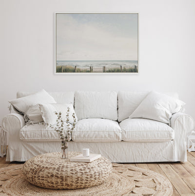Sylvie Pale Sky Framed Canvas by Emiko and Mark Franzen of F2Images