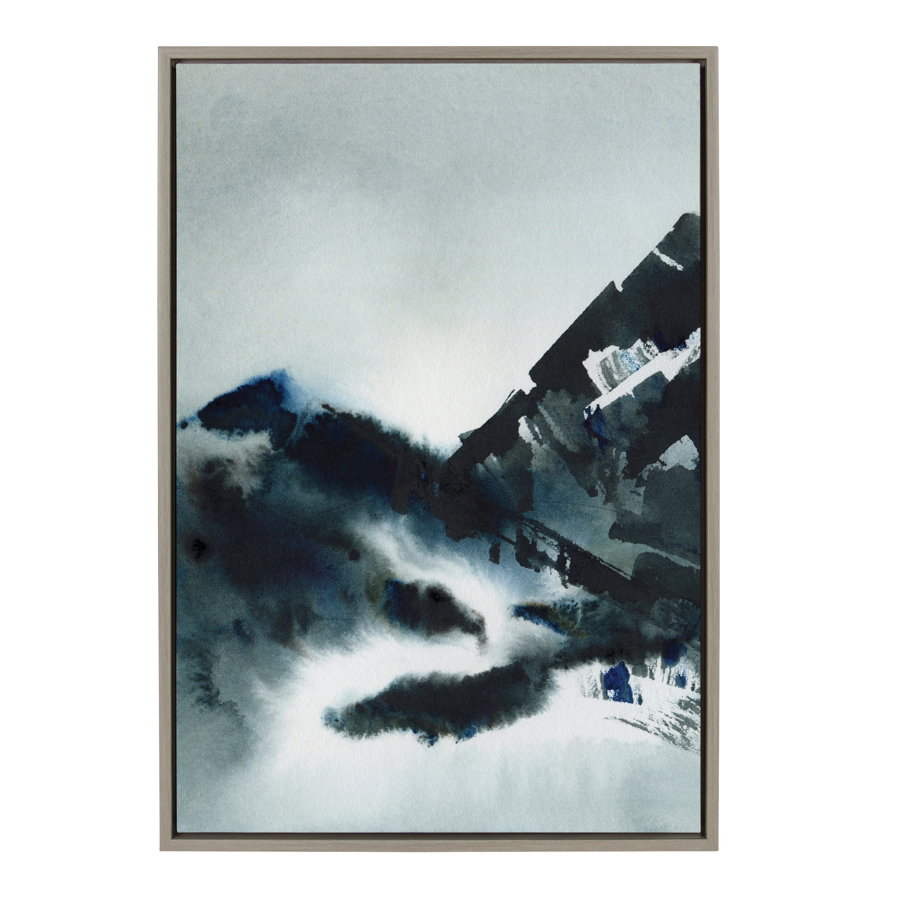 Sylvie Close Your Eyes and Remember 4 Framed Canvas by Maja Mitrovic of by kateandlaurel - product image 2 for Resin Society