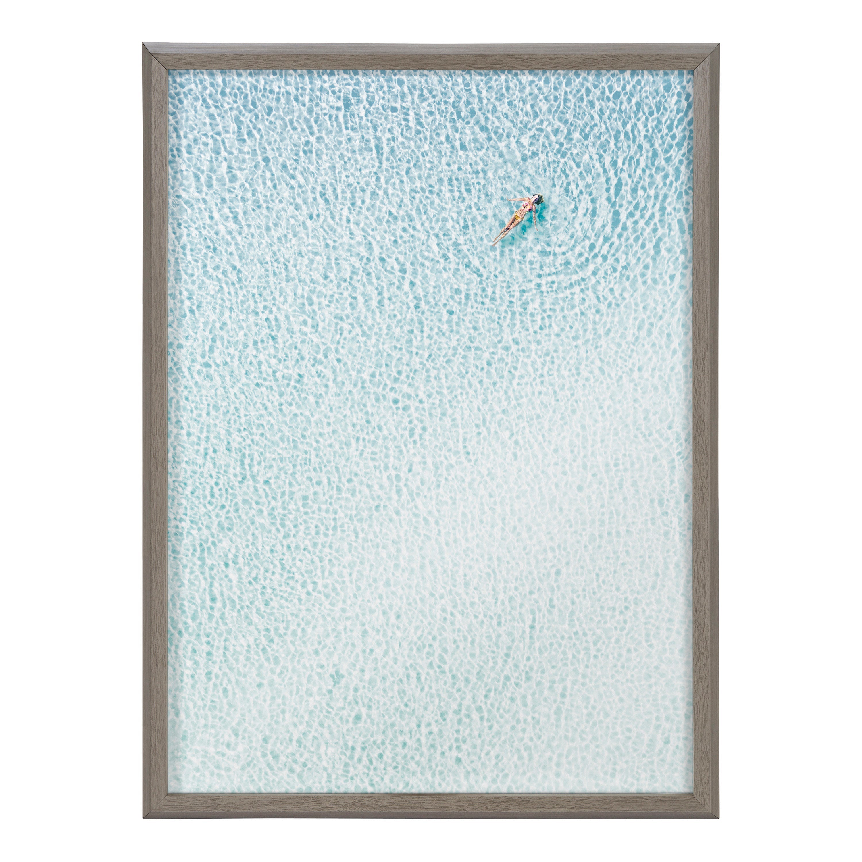 Blake Woman Floating Framed Printed Glass by Amy Peterson Art Studio by kateandlaurel - product image 2 for Resin Society
