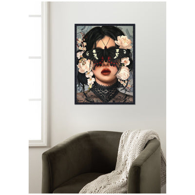 Whither Is Fled The Visionary Gleam Where Is It Now by Charlotte Brindley Framed Canvas Wall Art Print