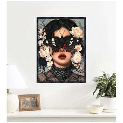 Whither Is Fled The Visionary Gleam Where Is It Now by Charlotte Brindley Framed Canvas Wall Art Print