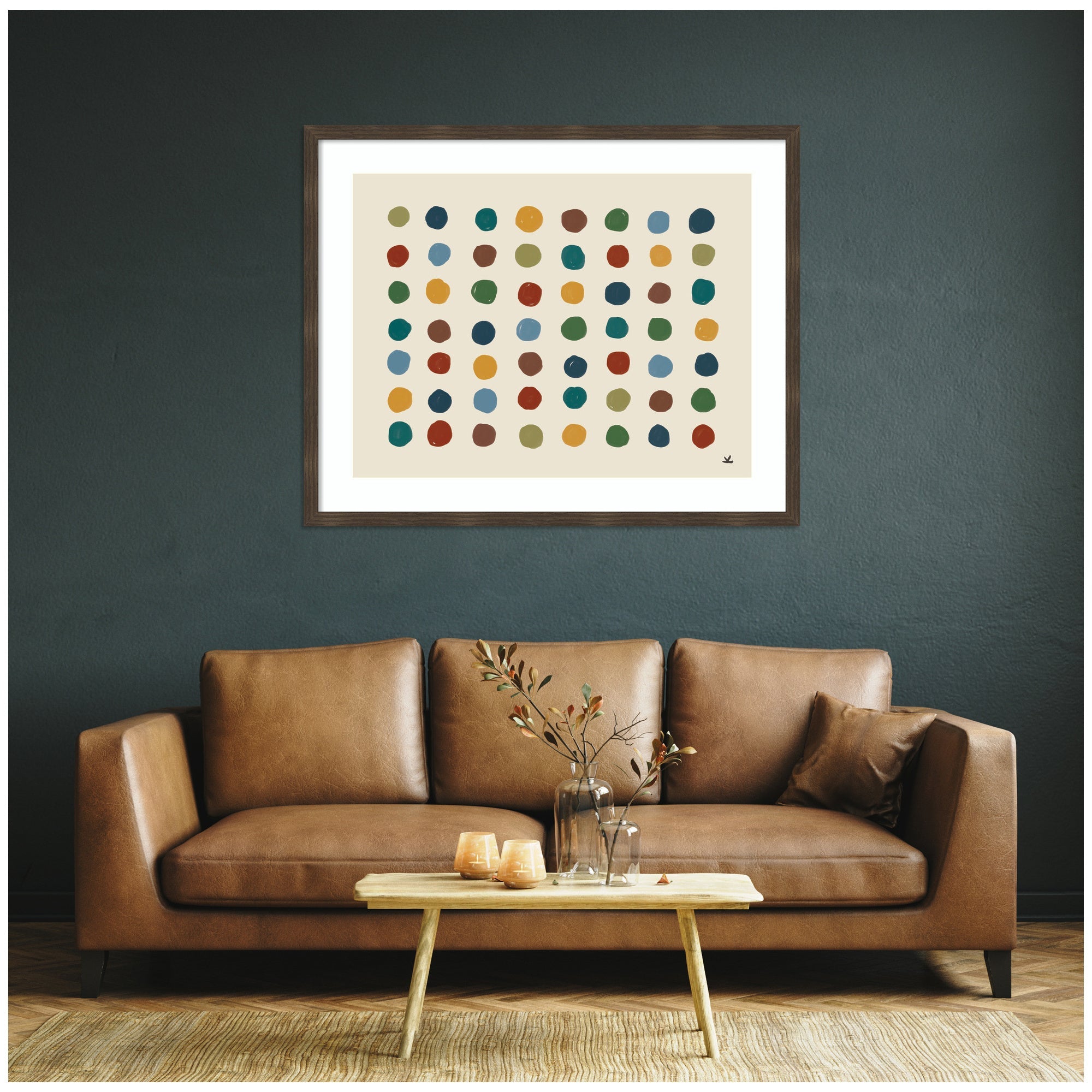 Meditation No. 3 by Kelly Knaga Framed Wall Art Print