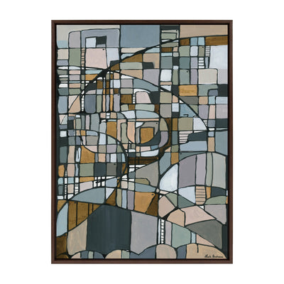 Sylvie Deco Nadeau Framed Canvas by Leah Nadeau by kateandlaurel - product image 7 for Resin Society
