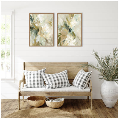 Garden No.
1 & No.
2 2 Piece Framed Canvas Wall Art Set by Amy Lighthall