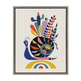 Sylvie Snail Framed Canvas by kateandlaurel - product image 16 for Resin Society