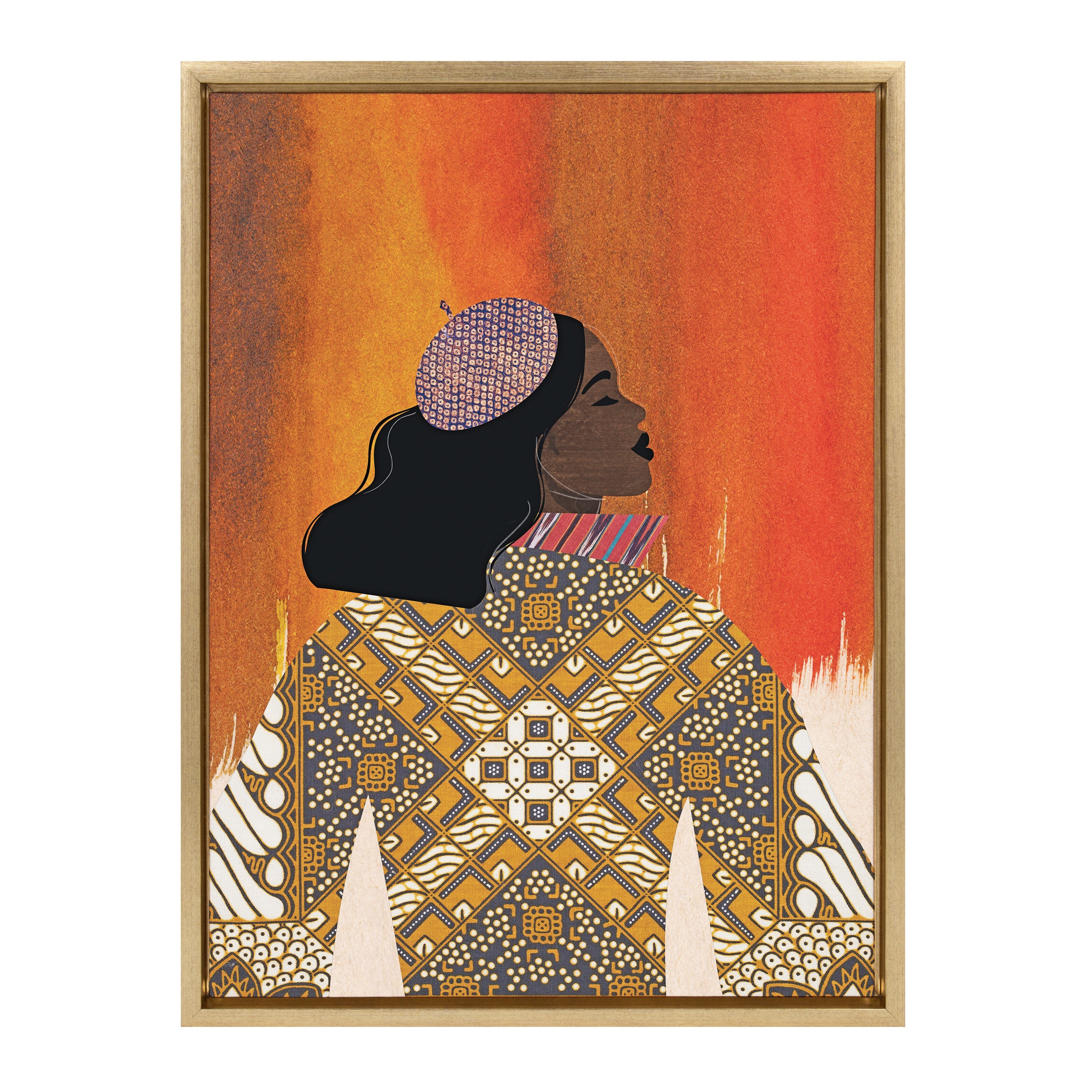Sylvie Girlie Girl Framed Canvas by kateandlaurel - product image 17 for Resin Society