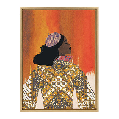 Sylvie Girlie Girl Framed Canvas by kateandlaurel - product image 17 for Resin Society