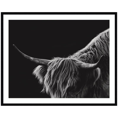 Scottish Highland No.
6 by Crystal Lynn Collins Framed Wall Art Print