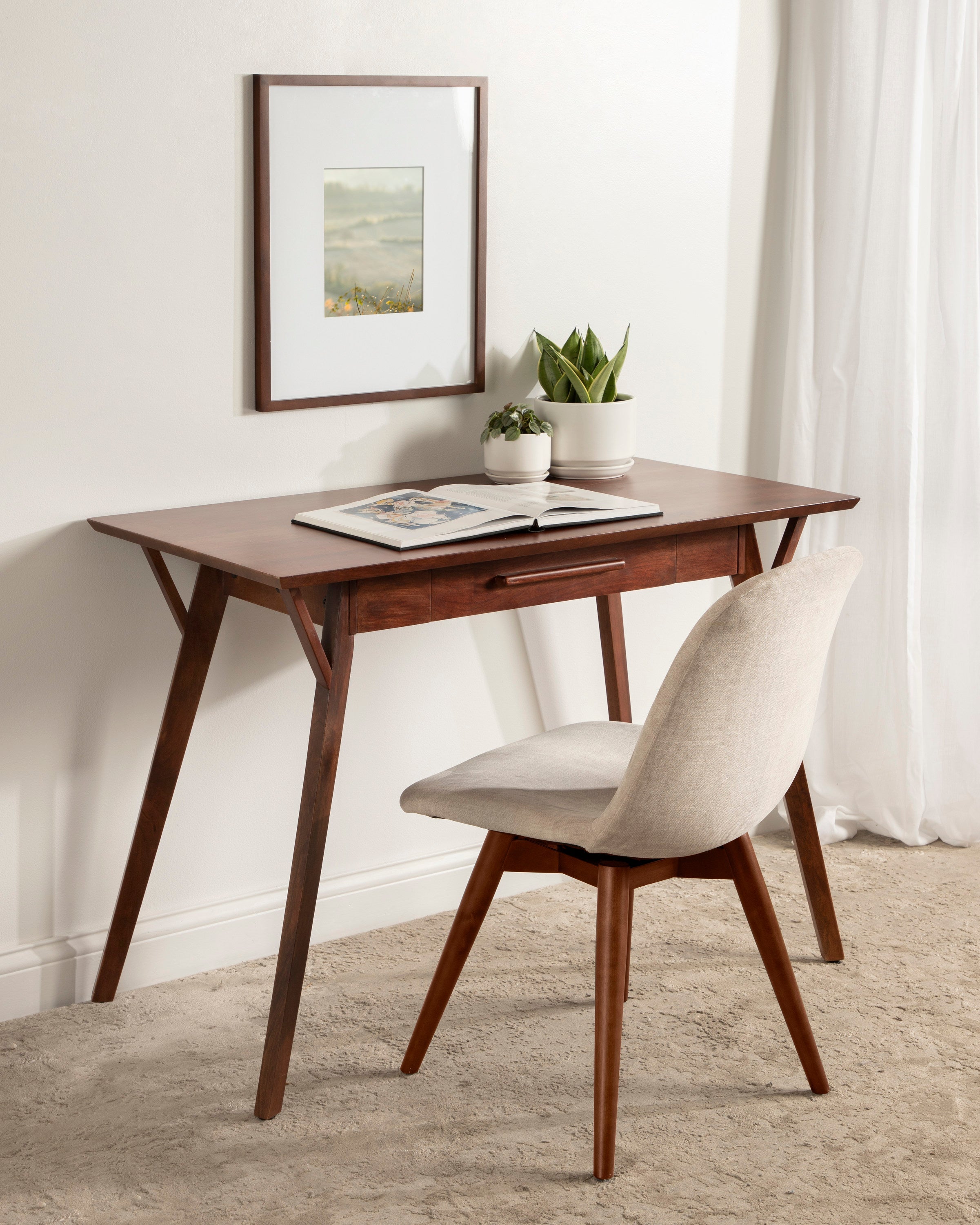 McCutcheon Wood Desk by kateandlaurel - product image 7 for Resin Society