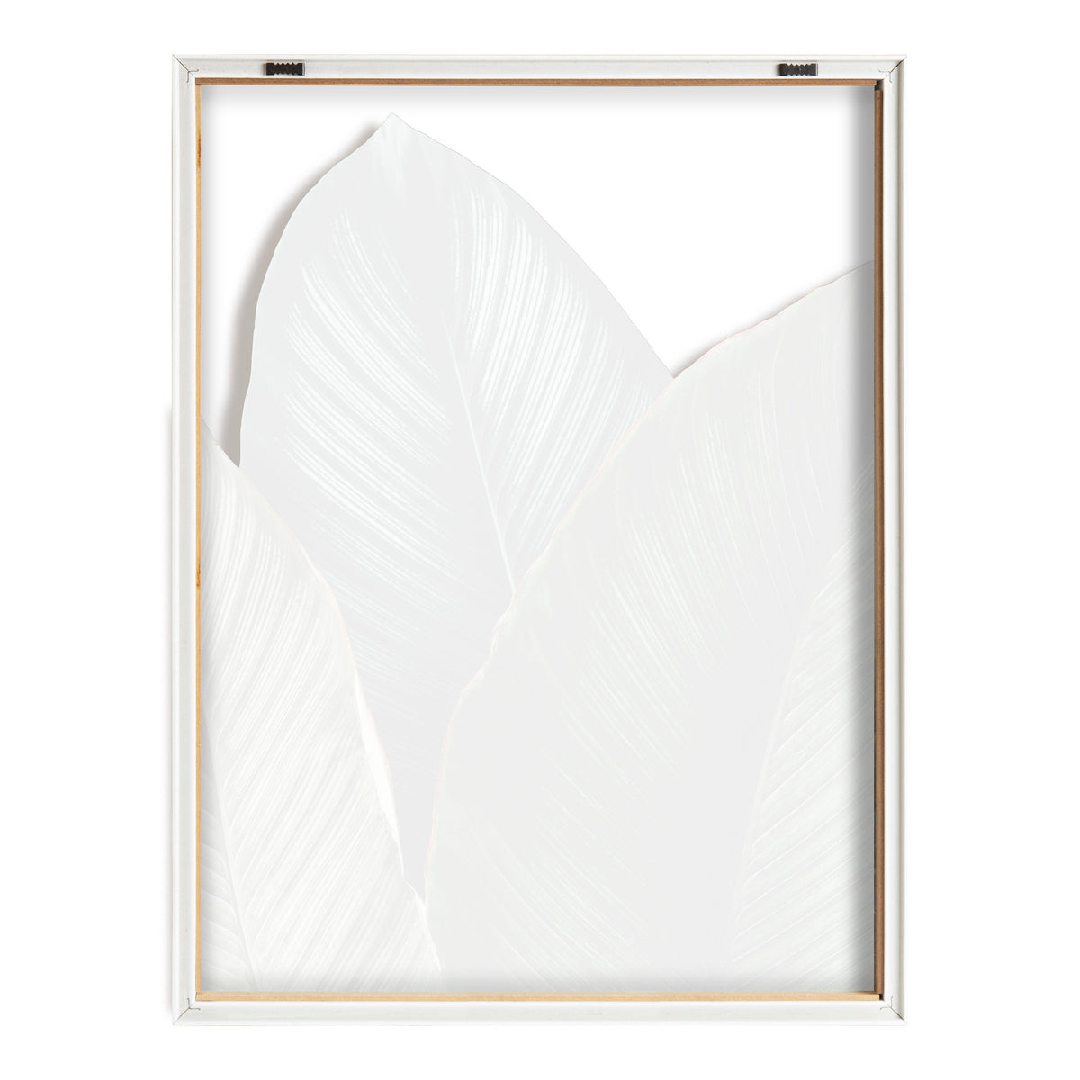 Blake Tropical Palm Leaves Framed Printed Glass by kateandlaurel - product image 4 for Resin Society