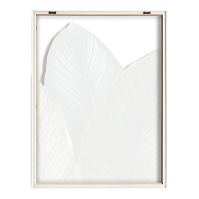 Blake Tropical Palm Leaves Framed Printed Glass by kateandlaurel - product image 4 for Resin Society