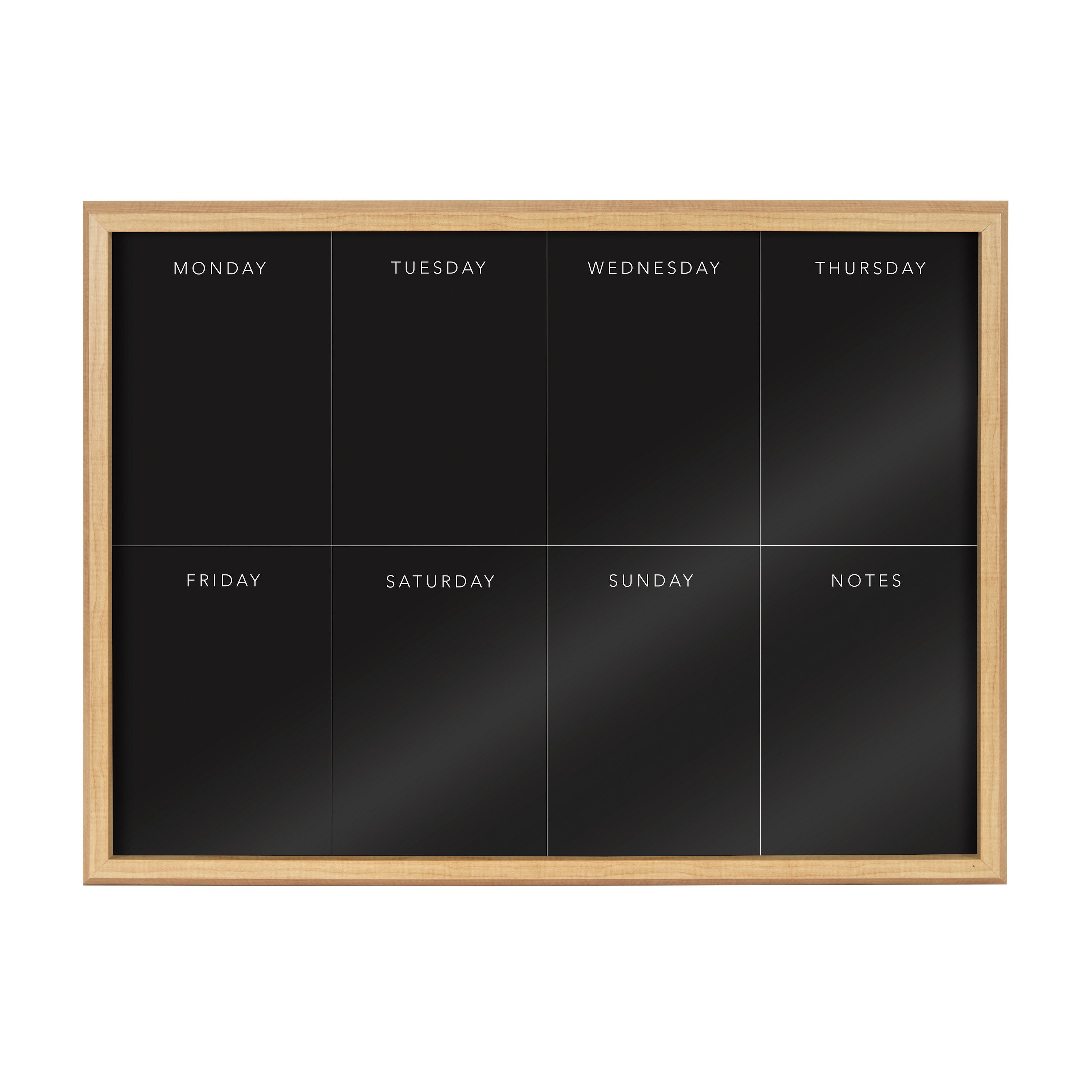 Blake This Week Black Framed Printed Glass by The Creative Bunch Studio by kateandlaurel - product image 2 for Resin Society