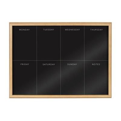 Blake This Week Black Framed Printed Glass by The Creative Bunch Studio by kateandlaurel - product image 2 for Resin Society