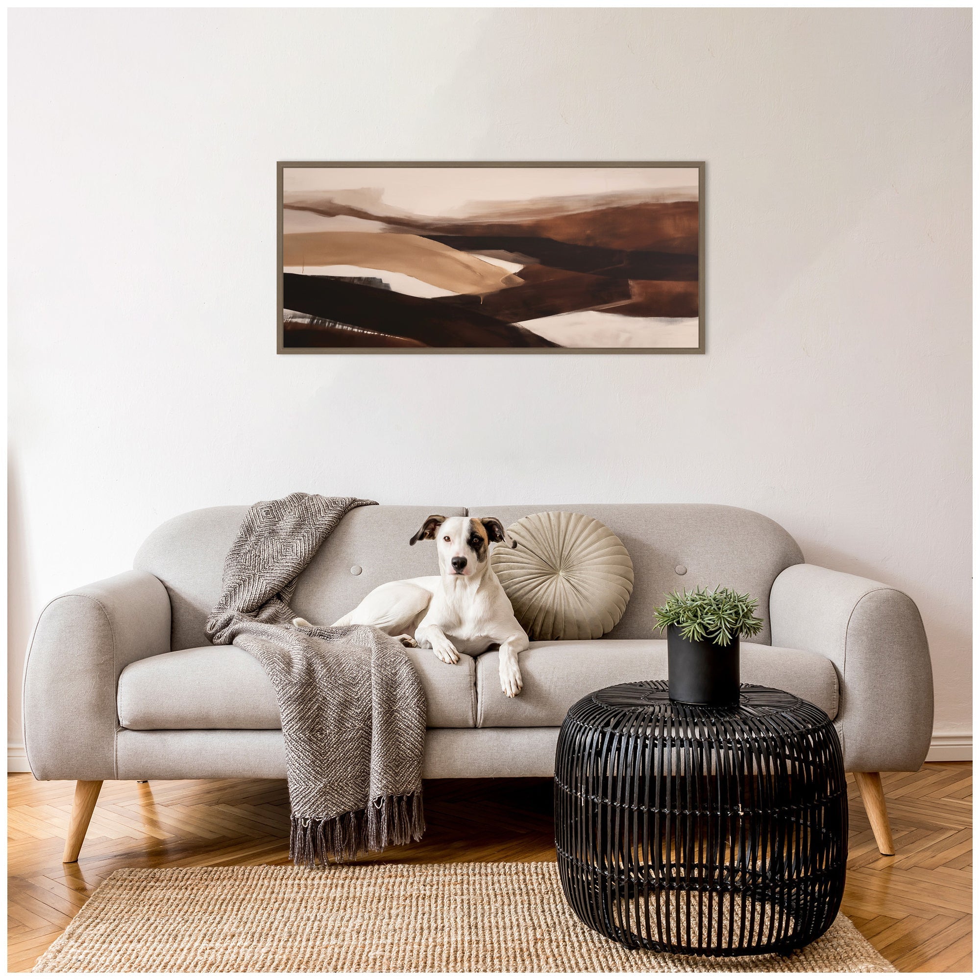 Pathway I Panel by Amy Lighthall Framed Canvas Wall Art Print