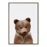 Sylvie Baby Bear Framed Canvas by Amy Peterson by kateandlaurel - product image 16 for Resin Society