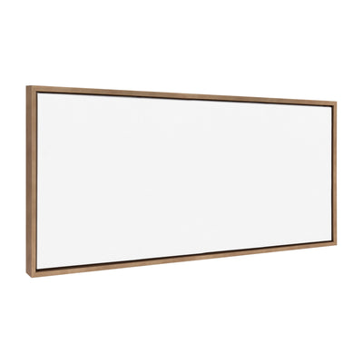 Sylvie Blank Framed Canvas 18x40