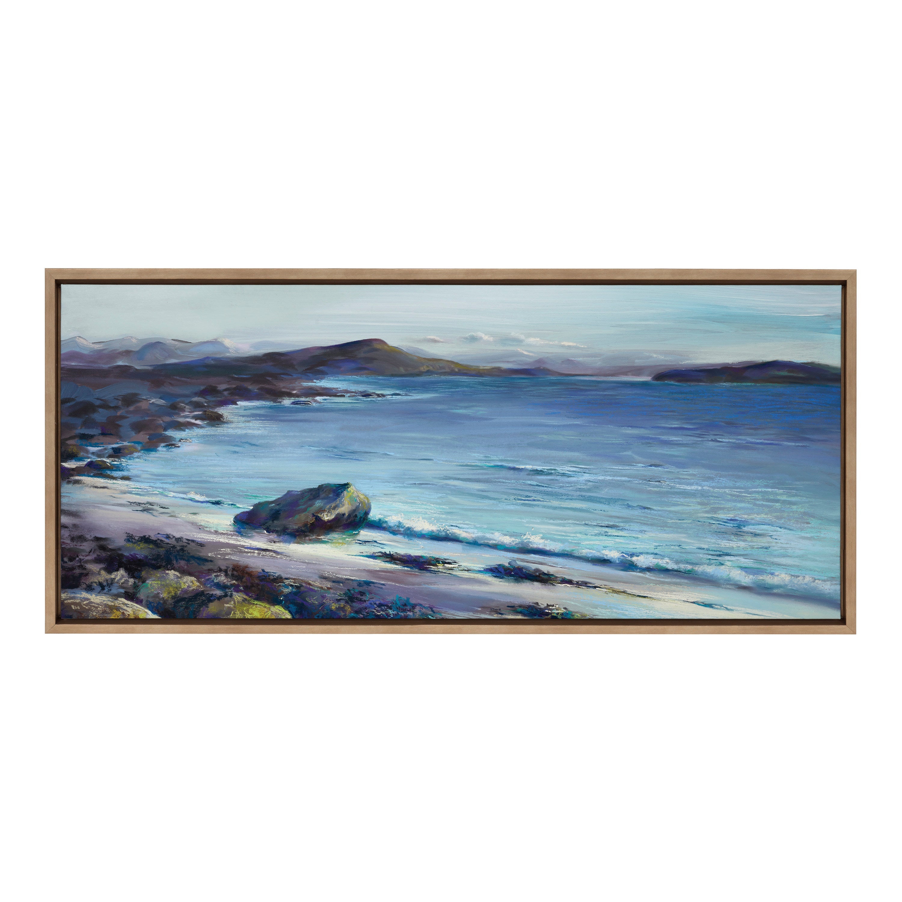 Sylvie From Here Everything is Beautiful Framed Canvas by Nel Whatmore