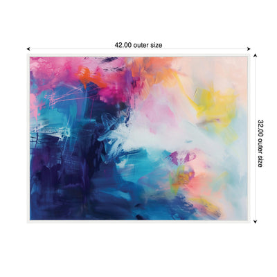 Sylvie Bright Abstract II Framed Canvas by Amy Lighthall