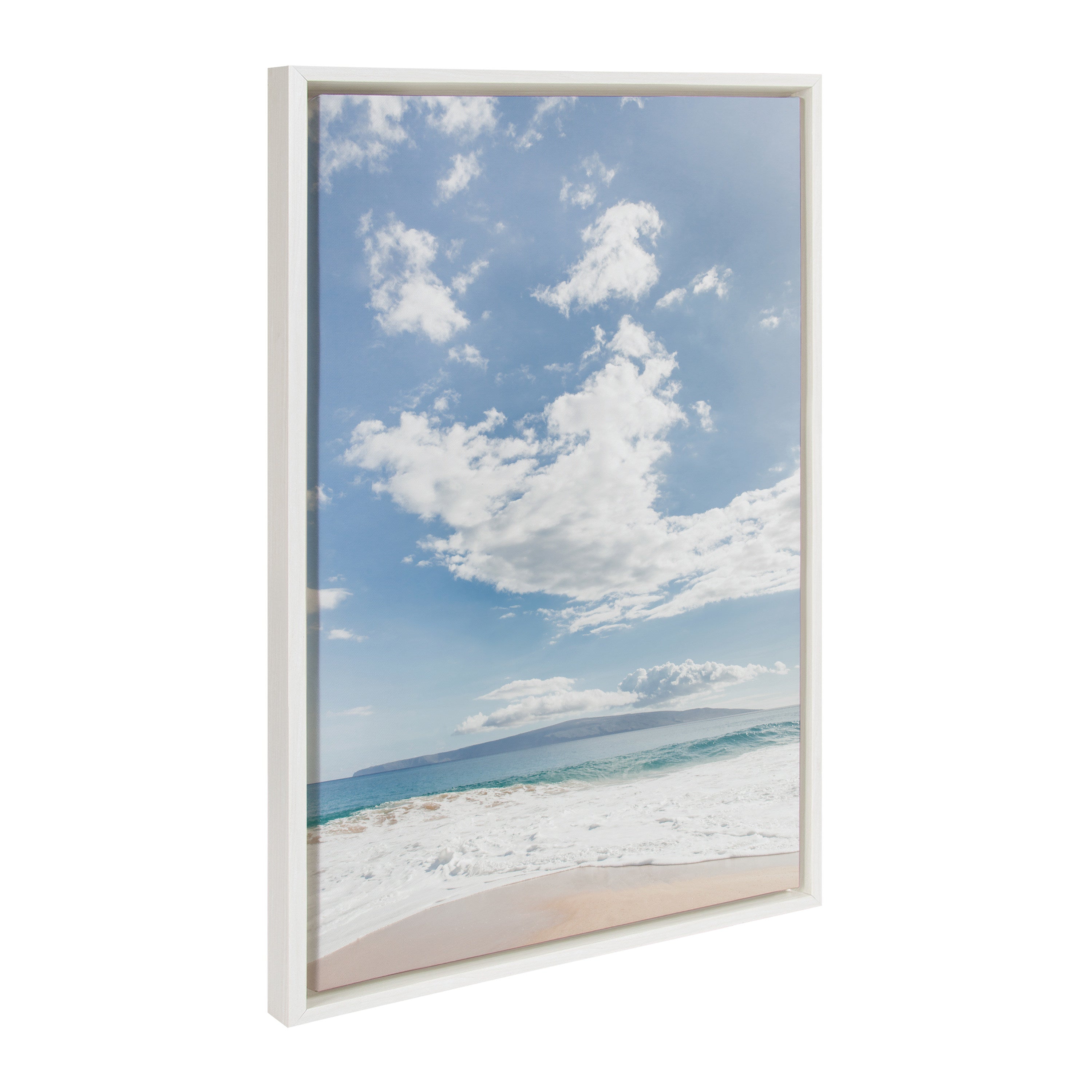 Sylvie Beach Framed Canvas by Alicia Abla by kateandlaurel - product image 17 for Resin Society