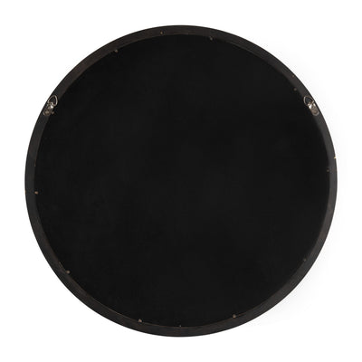 Hatherleigh Round Wood Wall Mirror