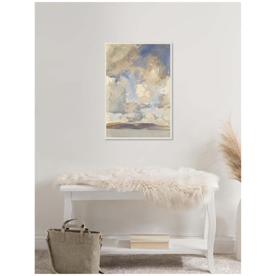 Clouds 1897 John Singer Sargent by Nostalgia Prints Framed Canvas Wall Art Print