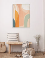 Sylvie Sunrise Over Marrakesh Framed Canvas