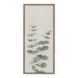 Sylvie Eucalyptus Botanical II Framed Canvas by The Creative Bunch