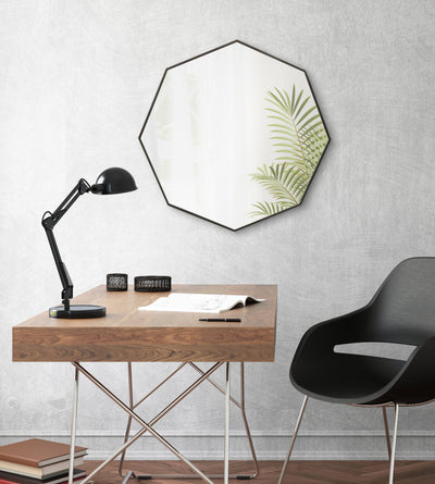 Rhodes Modern Octagon Mirror by kateandlaurel - product image 4 for Resin Society